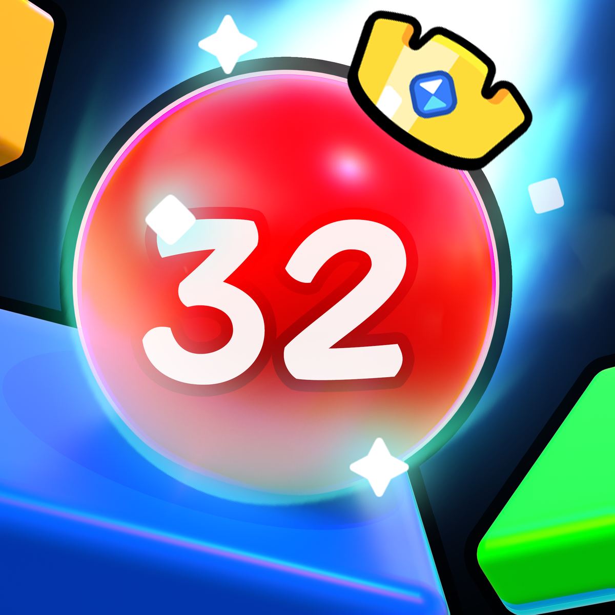 Play Bounce Ball Online - Free Bouncing Puzzle Game Icon