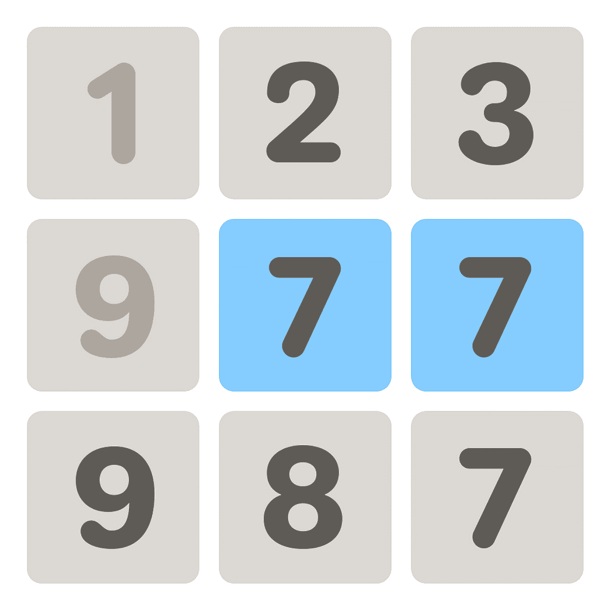 Play Numbers Online - Free Block Pairing Math Puzzle Icon